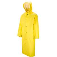 Tornado Long Coat, PVC, 5X-Large, Yellow Brunswick Fyr & Safety