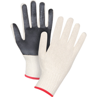 Palm-Coated String Knit Gloves, Poly/Cotton, Single Sided, 7 Gauge, Small Brunswick Fyr & Safety