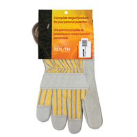 Gants d'ajusteur de qualit&eacute; sup&eacute;rieure, 2T-Grand, Paume en Cuir de vache refendu, Doublure en Coton Brunswick Fyr & Safety