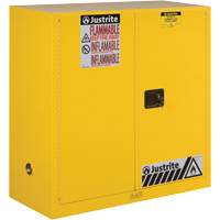 Armoires Sure-Grip EX pour produits inflammables, 30 gal., 2 Porte(s), 43" La x 44" h x 18" p Brunswick Fyr & Safety
