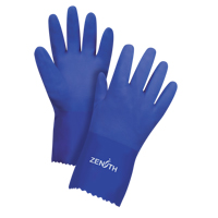 Ultra Flexible Gloves, Size X-Large/10, 12" L, PVC, Interlock Inner Lining, 45-mil SAP879 | Brunswick Fyr & Safety
