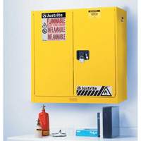 Armoires de s&eacute;curit&eacute; murales Sure-Grip EX, 20 gal., 2 Porte(s), 43" La x 44" h x 12" p Brunswick Fyr & Safety