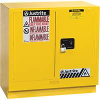 Armoire de s&eacute;curit&eacute; pour dessous de comptoir pour produits inflammables EX Sure-Grip, 22 gal., 2 Porte(s), 35" La x 35" h x 22" p Brunswick Fyr & Safety