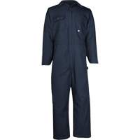 Coveralls, Men's, Navy Blue, Size 54 (Tall) Brunswick Fyr & Safety