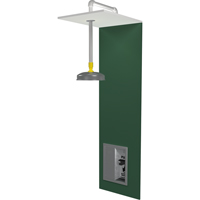 Barrier Free Recess-Mounted Emergency Shower Stations, Wall-Mount Brunswick Fyr & Safety