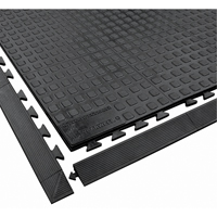 Tapis Rejuvenator Connect No 502, Polyur&eacute;thane, 3' la c, 3' lo, 5/8" &eacute;paisseur, Noir Brunswick Fyr & Safety