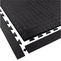 Tapis Rejuvenator Connect No. 502, Polyur&eacute;thane, 3-1/4' la c, 3-1/4' lo, 5/8" &eacute;paisseur, Jaune Brunswick Fyr & Safety