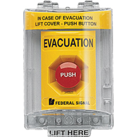 For Vandal-resistant Activation Of Emergency Systems, Wall SAR394 | Brunswick Fyr & Safety