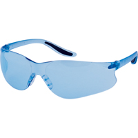 Z500 Series Safety Glasses, Blue Lens, Anti-Scratch, ANSI Z87+/Meets/Exceeds CSA Z94.3 Brunswick Fyr & Safety