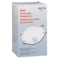 Particulate Respirators, N95, NIOSH Certified, Medium/Large SAS497 | Brunswick Fyr & Safety