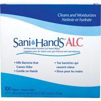 Sani-Hands&reg; ALC Antimicrobial Hand Wipes, Packet Brunswick Fyr & Safety