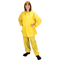 RZ300 Rain Suit, PVC, Large, Yellow Brunswick Fyr & Safety