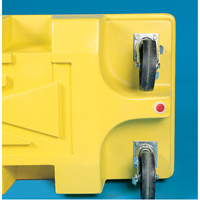 Poly-Spillcart Cart, 66.5" L x 29" W x 43.9" H, 57 US gal. Spill Cap. Brunswick Fyr & Safety