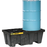 EcoPolyBlend Spill Control Pallets - Without Drain, 66 US gal. Spill Capacity, 49" x 25" x 18" Brunswick Fyr & Safety