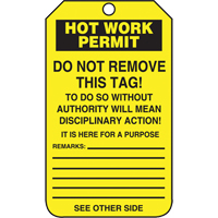 Inspection Tags, Cardstock, 3-1/8" W x 5-7/8" H, English Brunswick Fyr & Safety