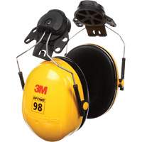 Peltor Optime 98 Series Earmuffs, Cap Mount, 23 NRR dB Brunswick Fyr & Safety