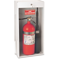 Surface-Mounted Fire Extinguisher Cabinets, 10.5625" W x 24.3125" H x 6.5625" D SD028 | Brunswick Fyr & Safety