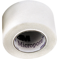 3M Micropore Hypoallergenic Surgical Tape, Class 1, 30' L x 1/2" W Brunswick Fyr & Safety