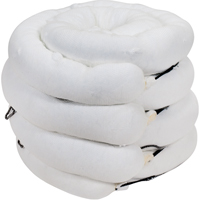 Barrage absorbant de premi&egrave;re qualit&eacute;, Huile seulement, 10' lo x 5" la, Absorption 35 gal., 4 /pqt Brunswick Fyr & Safety