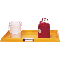 Plateaux Ultra-Containment Tray, 54" lo x 29,8" la x 3,5" h, Cap. de d&eacute;versement 16,5 gal. US Brunswick Fyr & Safety