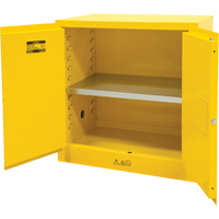 Armoire pour produits inflammables, 22 gal., 2 Porte(s), 35" La x 35" h x 22" p Brunswick Fyr & Safety