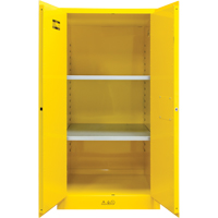 Armoire pour produits inflammables, 60 gal., 2 Porte(s), 34" La x 65" h x 34" p Brunswick Fyr & Safety
