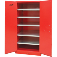 Paint/Ink Cabinet, 96 gal., 5 Shelves Brunswick Fyr & Safety