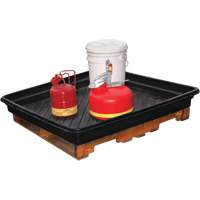 Plateaux Ultra-Utility Trays, 40" lo x 48" la x 3,5" h, Cap. de d&eacute;versement 30 gal. US Brunswick Fyr & Safety