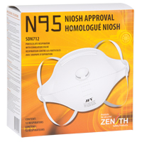 Particulate Respirator, N95, NIOSH Certified, Medium/Large Brunswick Fyr & Safety