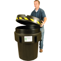 Baril de r&eacute;cup&eacute;ration Ultra-Recycled Overpack, 95 gal., Stationnaire Brunswick Fyr & Safety
