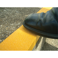 Safestep<sup>®</sup> Anti-Slip Step Edge, 2.75" W x 32" L, Yellow SDN786 | Brunswick Fyr & Safety