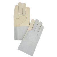 Standard-Duty Work Gloves, X-Large, Grain Cowhide Palm Brunswick Fyr & Safety
