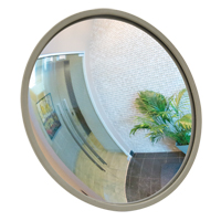 Convex Mirror with Bracket, Indoor/Outdoor, 18" Diameter SDP501 | Brunswick Fyr & Safety