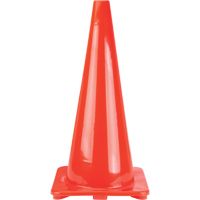 Traffic Cones, 28", Orange Brunswick Fyr & Safety
