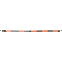 Retractable Cone Bar, 7' 5" Extended Length, Black/Orange Brunswick Fyr & Safety