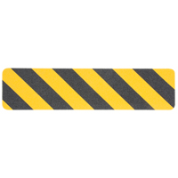 Premium Anti-Skid Tape, 6" x 24", Black & Yellow Brunswick Fyr & Safety