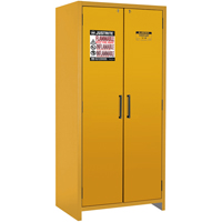 Armoire d'entreposage 90 minutes s&eacute;curitaire et conforme &agrave; la norme EN, 30 gal., 2 Porte(s), 35,16" La x 76,89" h x 24,21" p Brunswick Fyr & Safety
