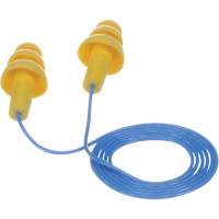 Bouchons d'oreilles pr&eacute;moul&eacute;s E-A-R Ultrafit, Avec cordon, Vrac - Sac en poly, 25 dB NRR, Taille unique Brunswick Fyr & Safety