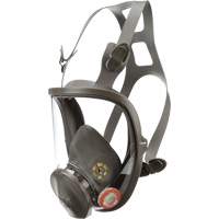 6000 Series Full Facepiece Reusable Respirator, Elastomer/Silicone/Thermoplastic, Medium Brunswick Fyr & Safety