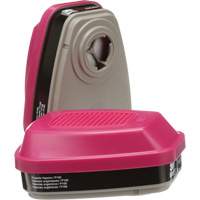 Cartouches pour respirateur s&eacute;rie 6000, Cartouche gaz/vapeur, Vapeurs organiques/P100 Brunswick Fyr & Safety