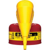 Bidons s&eacute;curitaires, Type I, Acier, 1 gal. US, Rouge, Homologu&eacute; FM/List&eacute; UL/ULC Brunswick Fyr & Safety