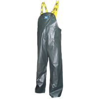 Pantalons &agrave; bavette Journeyman, 4T-Grand, Polyester/PVC, Vert Brunswick Fyr & Safety