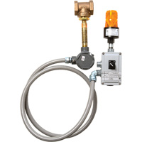 Syst&egrave;me dalarme pour les douches durgence et les installations de lavage des yeux Brunswick Fyr & Safety