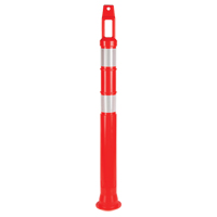 Premium Delineator Post, 42" H, Orange SEB773 | Brunswick Fyr & Safety