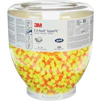 Refill E-A-Rsoft SuperFit One Touch Earplugs, Bulk - Canister Brunswick Fyr & Safety