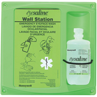 Saline Eyewash Wall Station, Single Brunswick Fyr & Safety