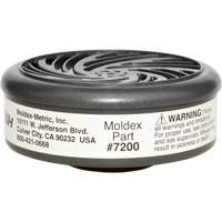 Filtres pour respirateur s&eacute;rie 7000/9000, Cartouche gaz/vapeur, Gaz acide Brunswick Fyr & Safety