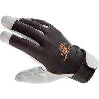 Anti-Vibration Air Glove&reg;, Size Medium, Pearl Leather Palm Brunswick Fyr & Safety