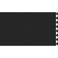 Carrelage emboîtable no 502 m&acirc;le Rejuvenator , Ur&eacute;thane, 2' la c, 5' lo, 5/8" &eacute;paisseur, Noir Brunswick Fyr & Safety