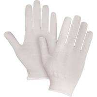 Premium String Knit Gloves, Cotton/Nylon, Knit Wrist Cuff, Small SED611 | Brunswick Fyr & Safety